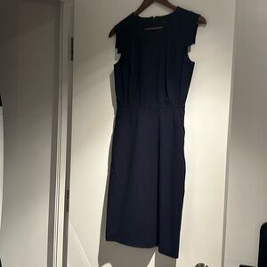 J. Crew navy dress size 2